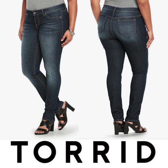 torrid Denim - TORRID Skinny Jeans Medium Wash 14R Like NEW